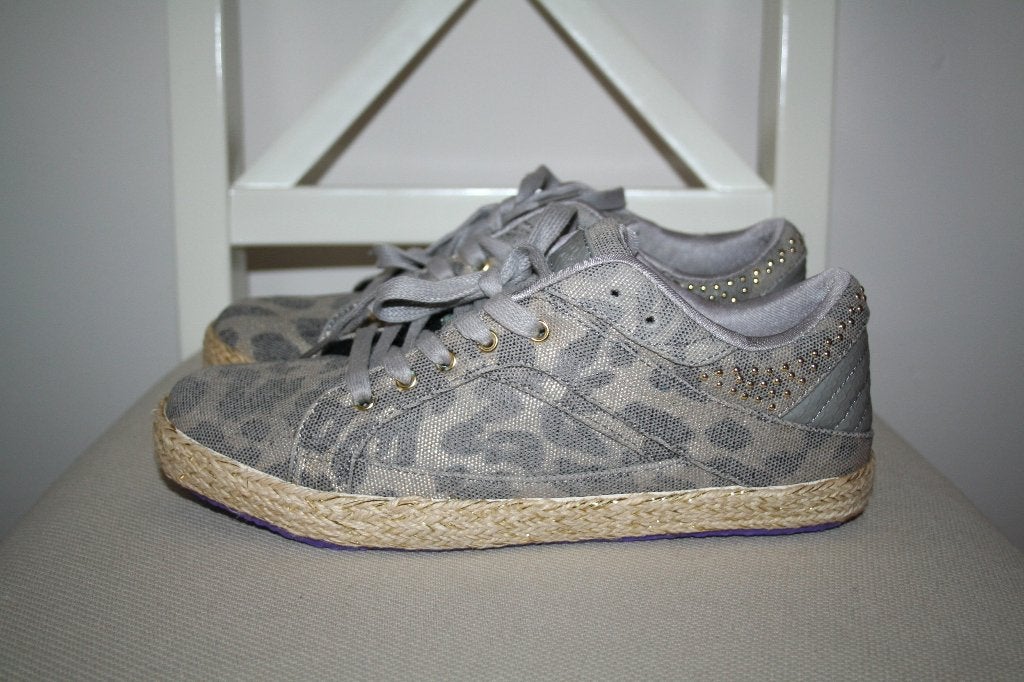 Pastry grijs canvas sneakers mt 38 of 5 UK comfort, Verzenden, Nieuw, Grijs, Pastry