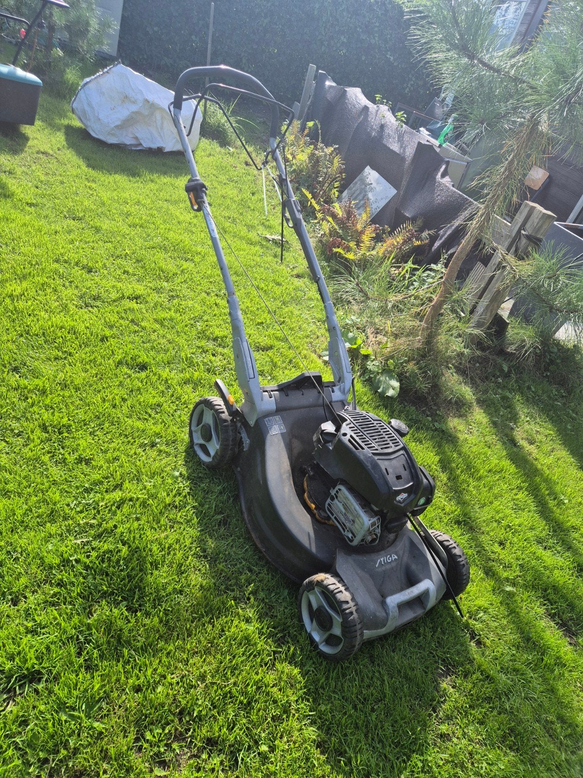 stiga motermaaier, Tuin en Terras, Ophalen of Verzenden, Gebruikt, 50 cm of meer