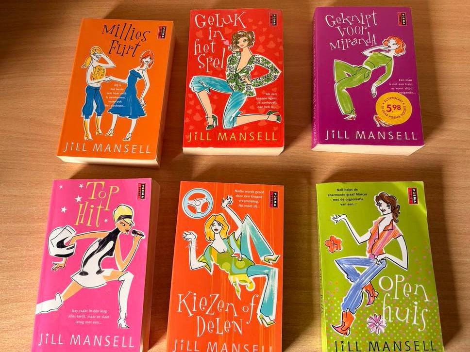Jill Mansell Boeken - Set van 6 romans, Ophalen of Verzenden, Zo goed als nieuw