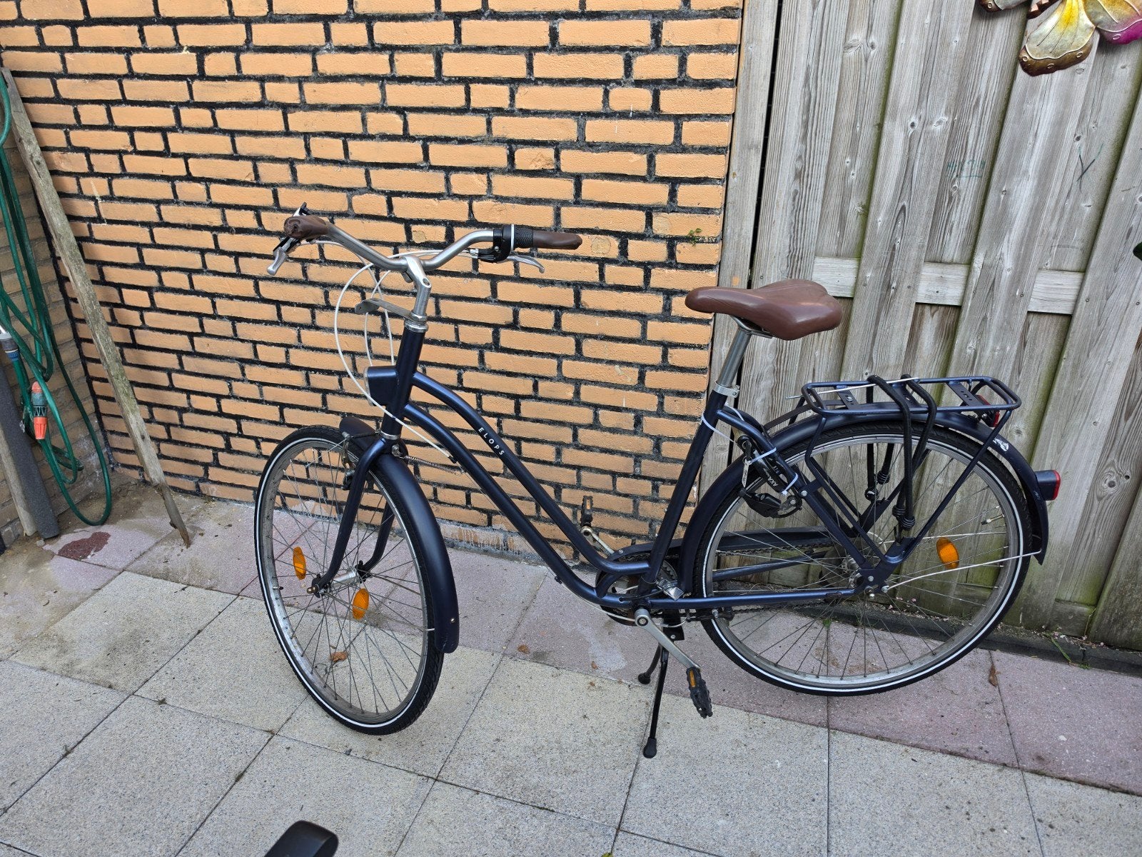 Elops Stadsfiets Dames - Zo goed als nieuw, 53 tot 56 cm, Velgrem, Versnellingen, Zo goed als nieuw