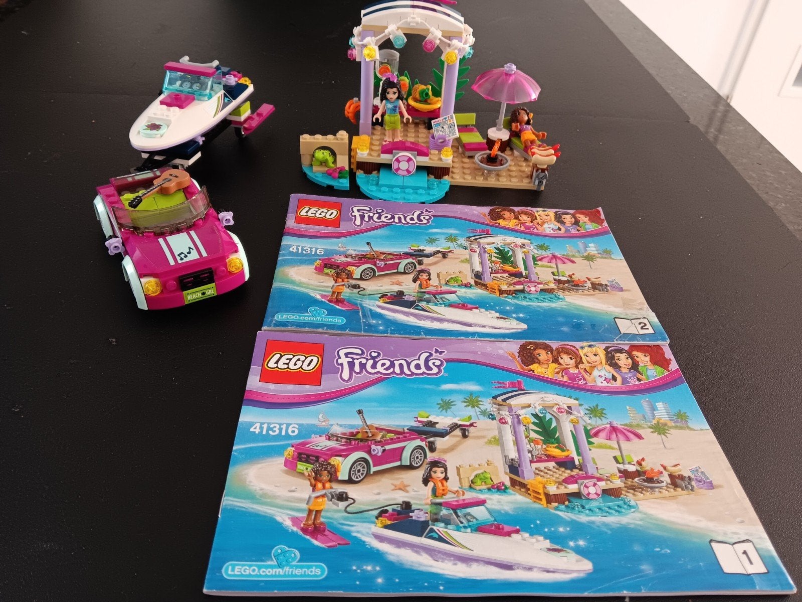 LEGO Friends 41316 Andrea's Speedboottransport, Ophalen of Verzenden, Zo goed als nieuw, Overige merken