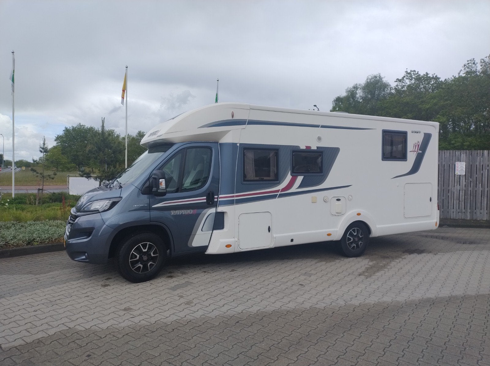 Camper Rapido 696 FF, Fiat 150 pk euro 6 automaat, Half-automaat, Ringverwarming, Fiat, Diesel