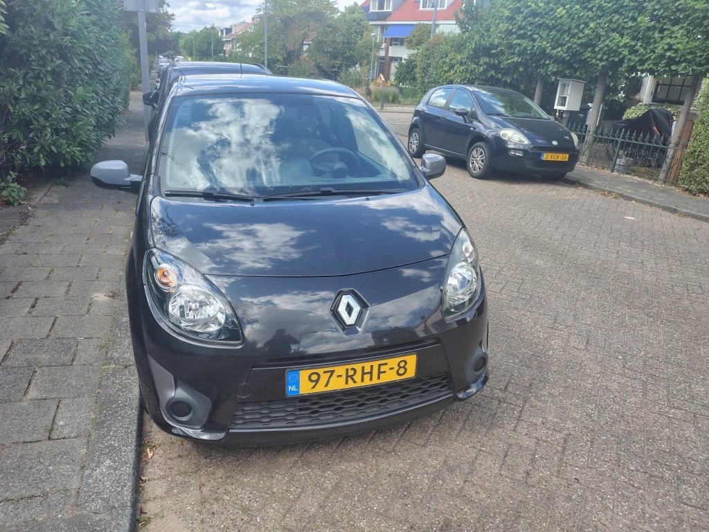 Renault Twingo 1.2 16V 2011 Zwart 62.611 km Airco APK 6-2027, 74 pk, 4 cilinders, 4 stoelen, Zwart