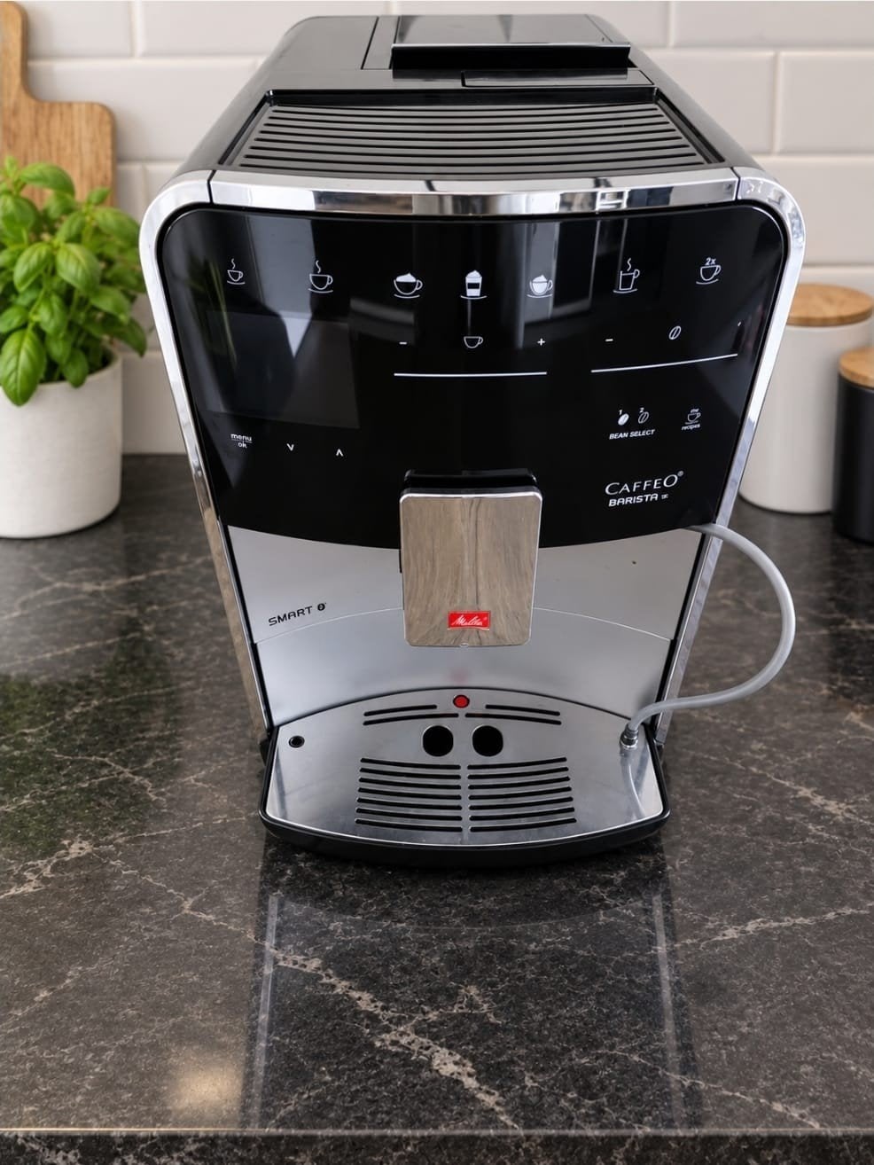 Melitta Caffeo Barista TS Smart espressomachine, Ophalen