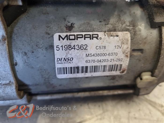 Startmotor van een Fiat Ducato, Gebruikt, -, -, Ophalen of Verzenden