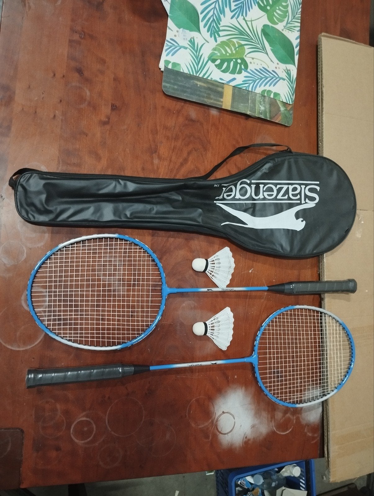 Slazenger badminton racket set met hoes - Nooit gebruikt, Ophalen of Verzenden, Nieuw, Racket(s)