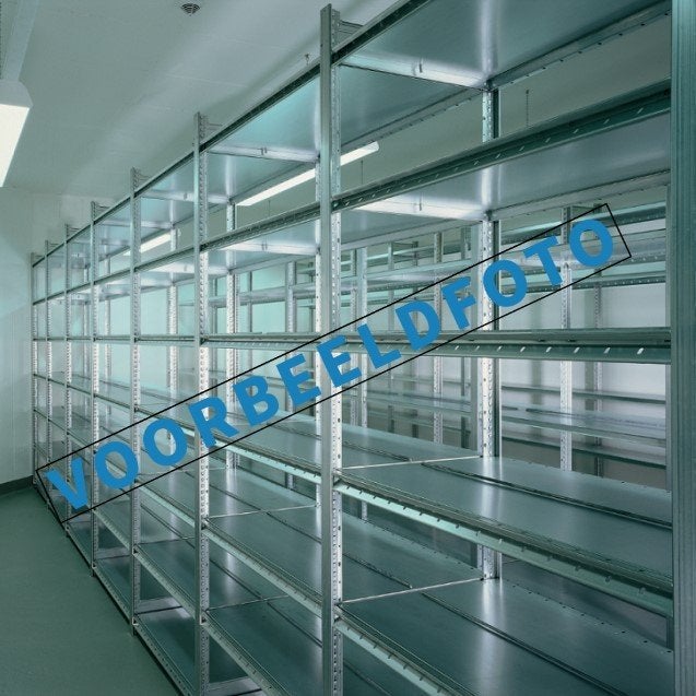 Dexion gegalvaniseerde metalen stelling - 250x100x40 cm, Huis en Inrichting, Niet ingevuld, Gebruikt, Niet ingevuld, Niet ingevuld