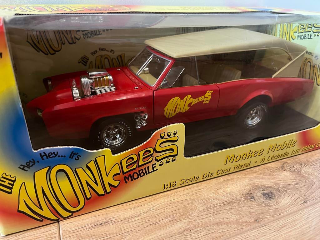 1:18 ERTL The Monkees Monkee Mobile GTO TV Serie Film, Ophalen of Verzenden, Zo goed als nieuw, Auto, ERTL