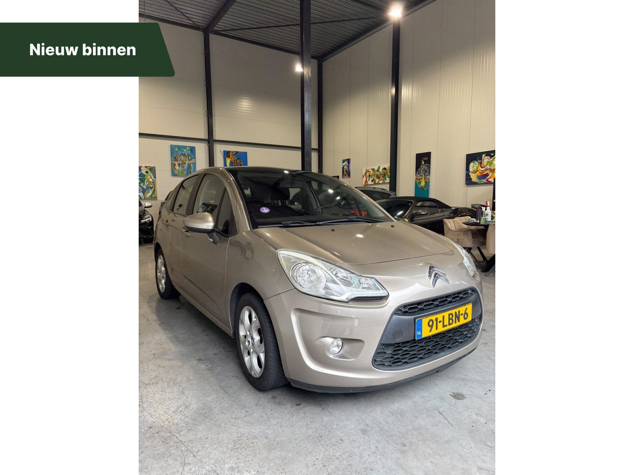 Citroen C3 1.4 VTi Ligne Business Trekhaak - Airco - Panoram, Auto's, Euro 5, Stof, Huisgarantie, Met garantie (alle)