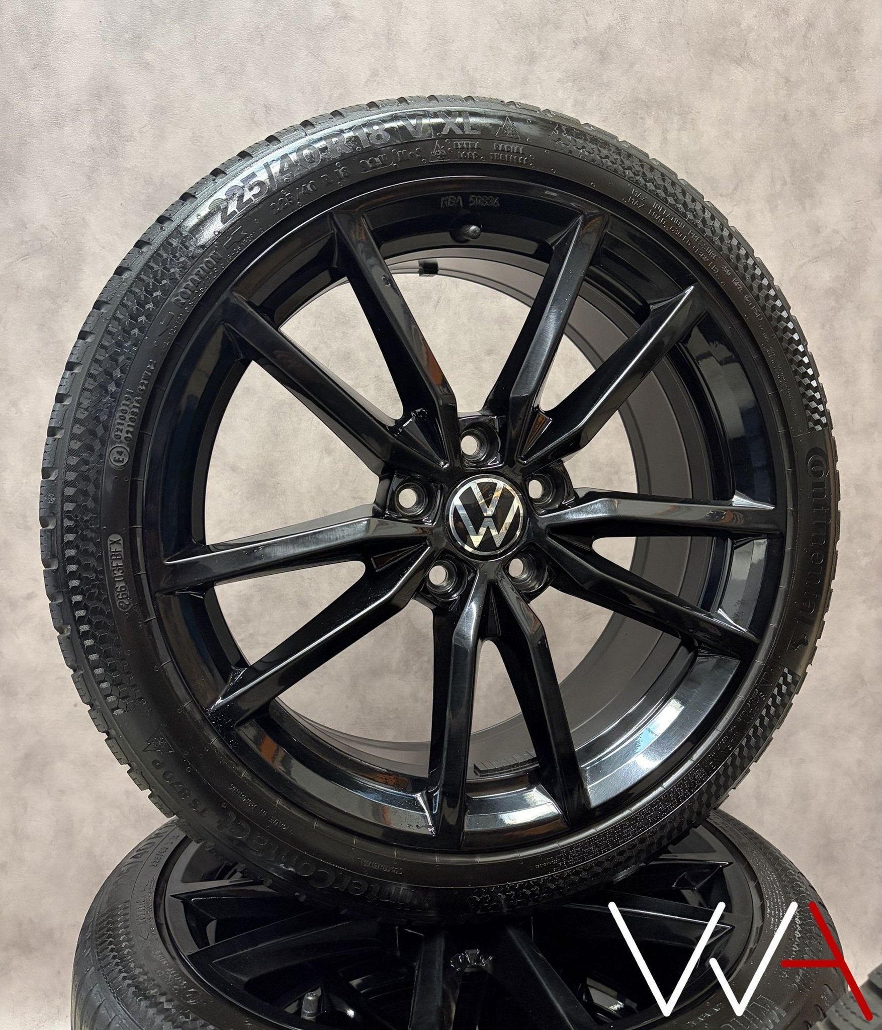 ❄️18'' Volkswagen Golf 7 8 Pretoria velgen winterbanden, 18 inch, Gebruikt, -, -