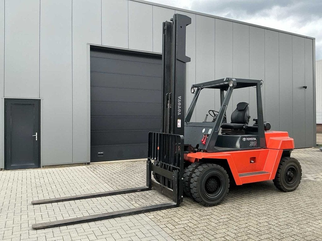 Toyota 40-3FD50 Vorkheftruck, Zakelijke goederen, Machines en Bouw | Heftrucks en Intern transport, Diesel, Heftruck, Toyota