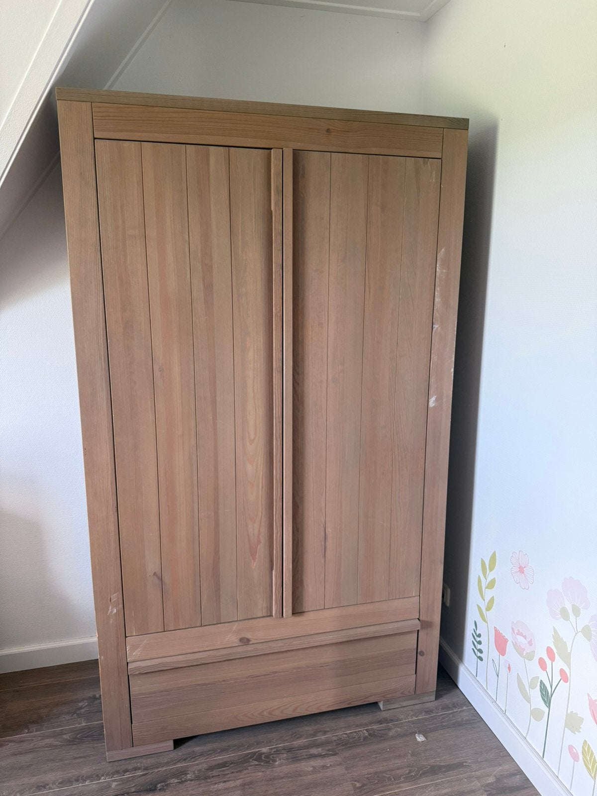 Kidsmill Eiken Houten 4-delige Babykamer Set (junior maat), Kinderen en Baby's, Kinderkamer | Complete kinderkamers, Ophalen, Gebruikt