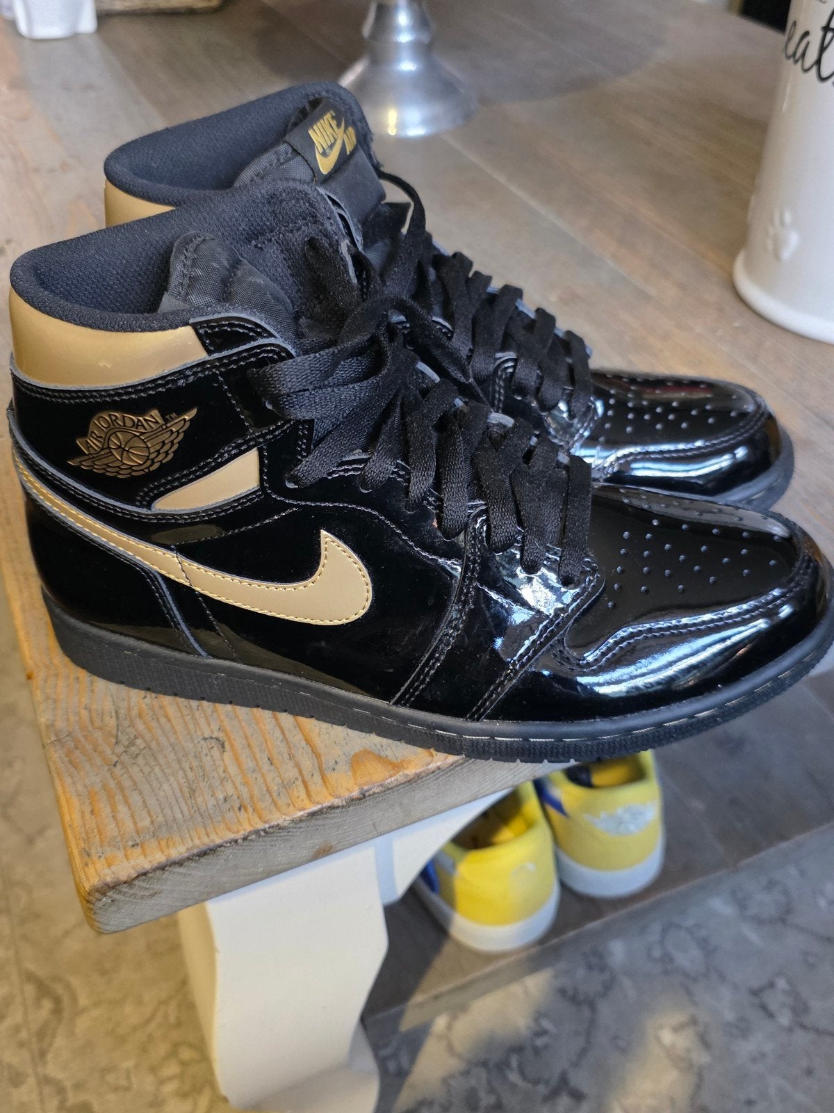 Nike jordan retro high maat EU 42.5, Ophalen of Verzenden, Zo goed als nieuw, Zwart