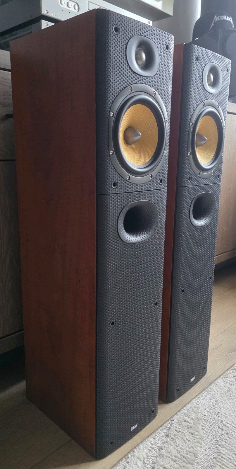 B&W DM 602.5 S3 calvados speakers, Ophalen of Verzenden, Zo goed als nieuw, Overige merken