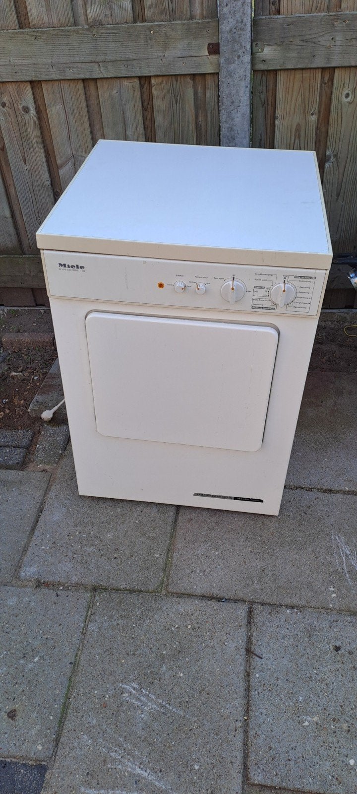 Miele DE LUXE-ELECTRONIC T 364 wasdroger, 6 tot 8 kg, Gebruikt, Luchtafvoer, Ophalen of Verzenden