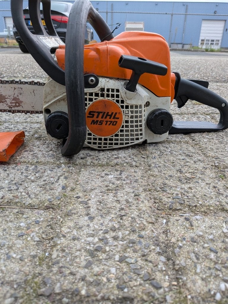 Stihl MS170 kettingzaag, Tuin en Terras, Ophalen, Gebruikt, Overige soorten, Stihl