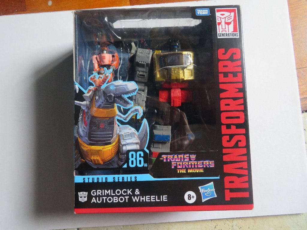 TRANSFORMERS -- GRIMLOCK & AUTOBOT WHEELIE --- SS 86-06, Ophalen, Nieuw