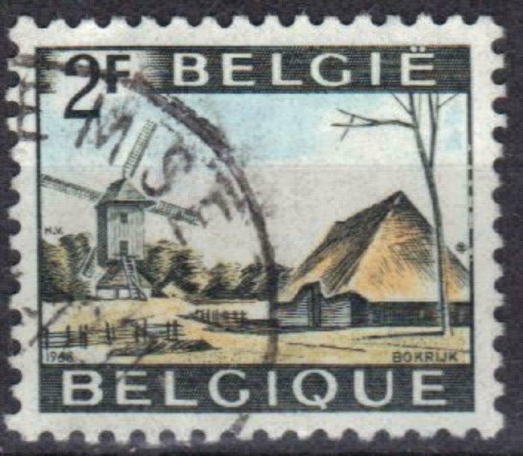 Belgie 1968 - Yvert/OBP 1461 - Toerisme - Bokrijk (ST), Verzenden, Gestempeld
