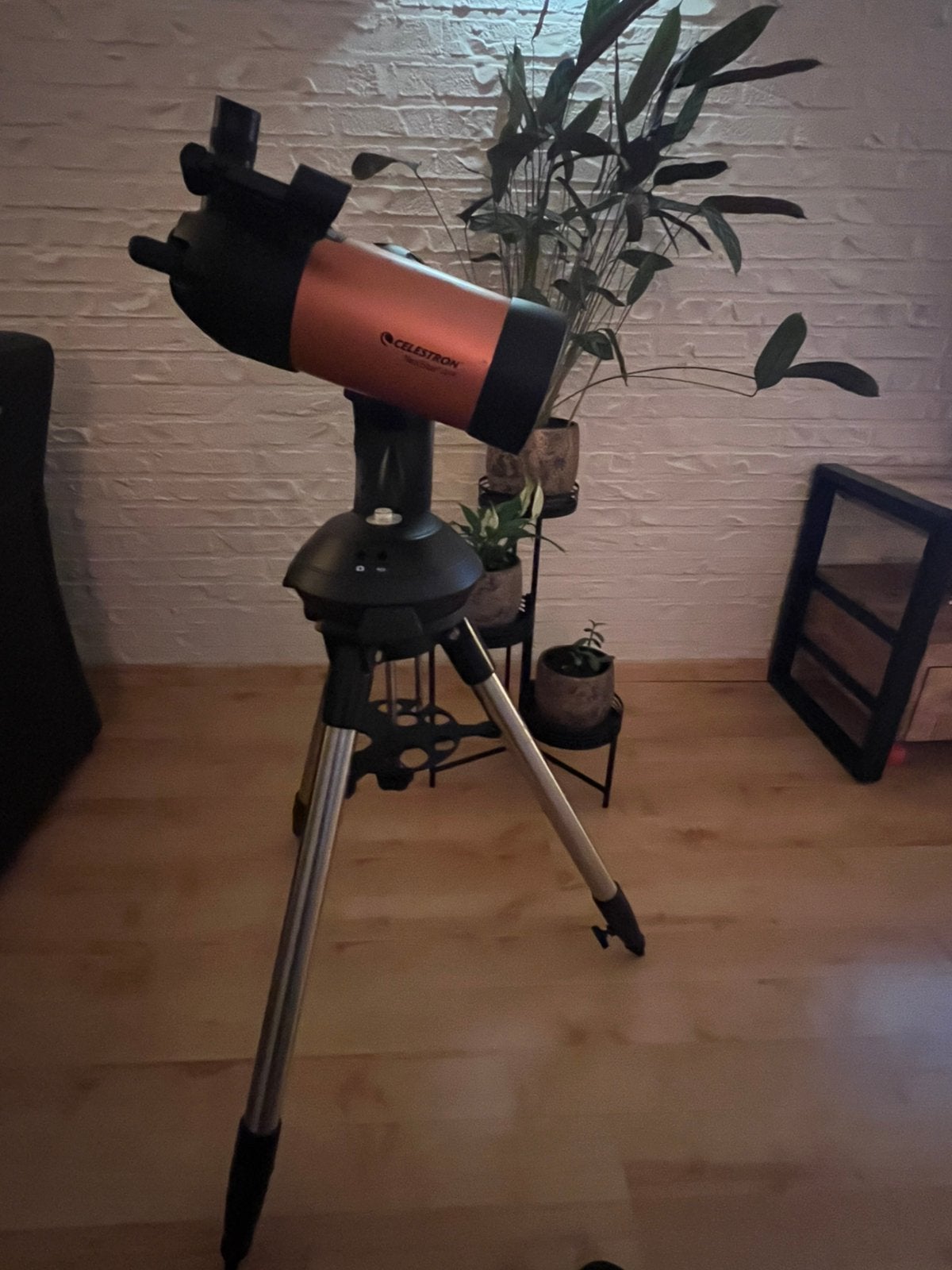 Celestron NexStar 4SE GoTo telescoop, Audio, Tv en Foto, Optische apparatuur | Telescopen, Ophalen, Gebruikt, 80 tot 200 mm, Met statief