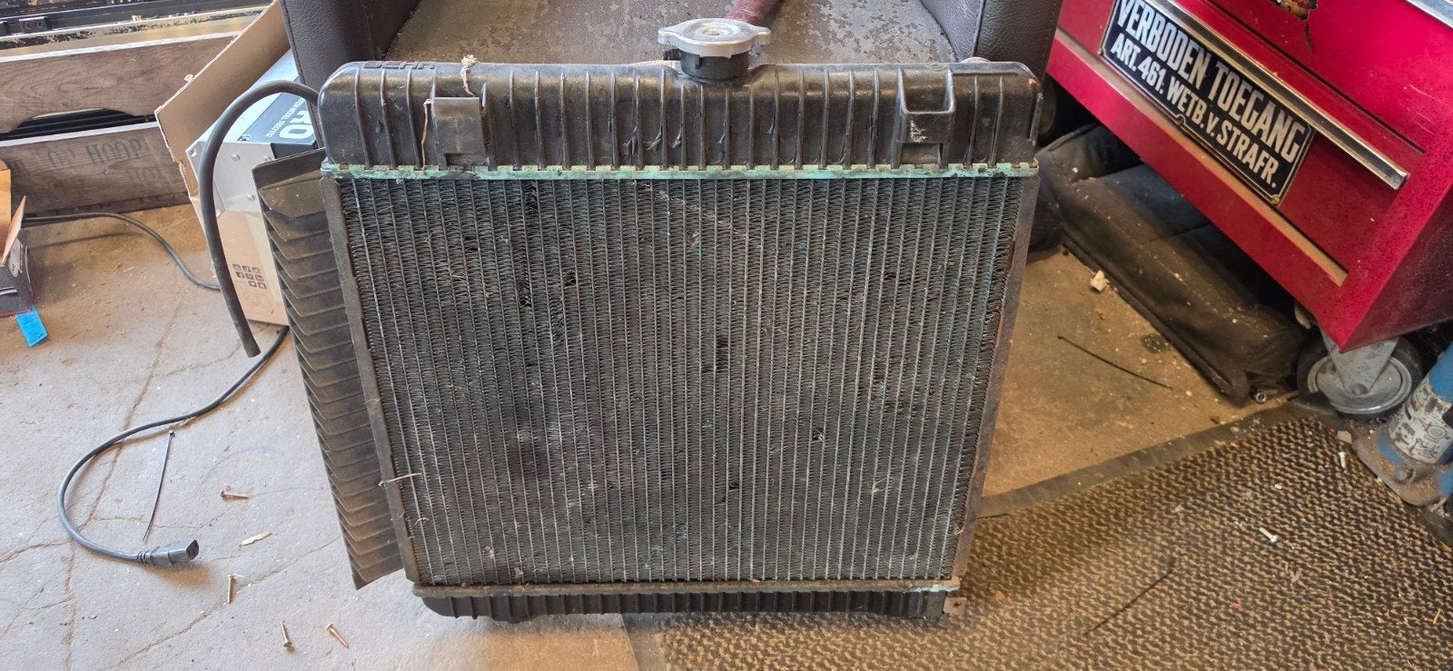 mercedes w126 radiateur, Ophalen