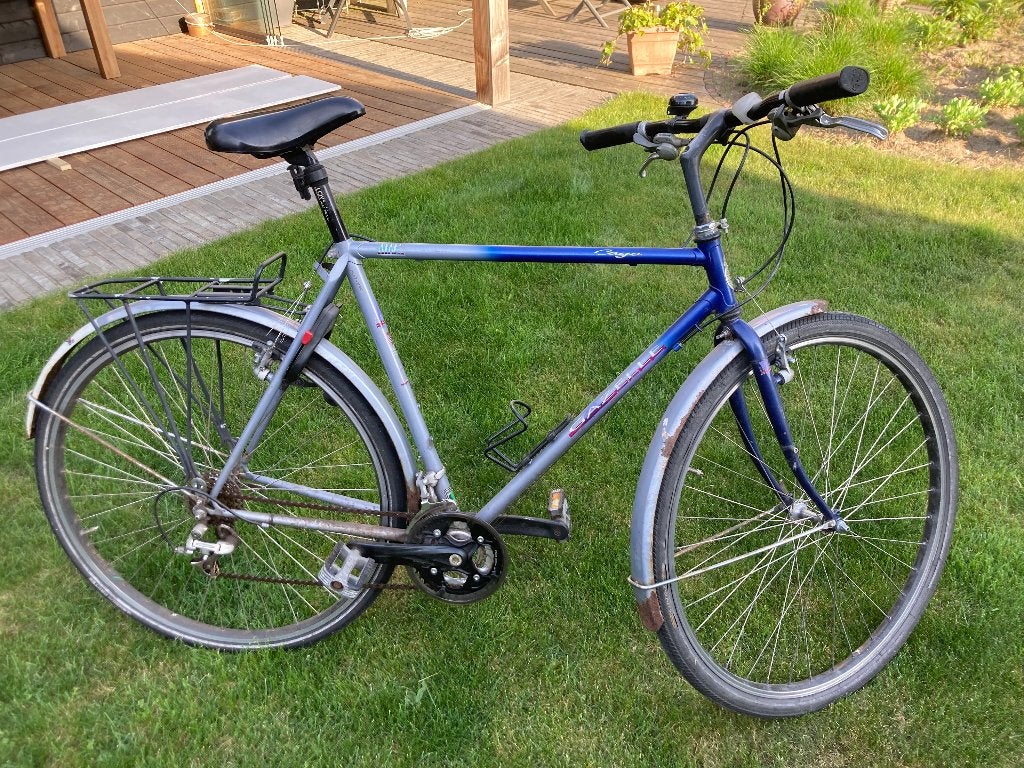 heren fiets gazelle, Fietsen en Brommers, Ophalen, Gebruikt, Velgrem, Gazelle