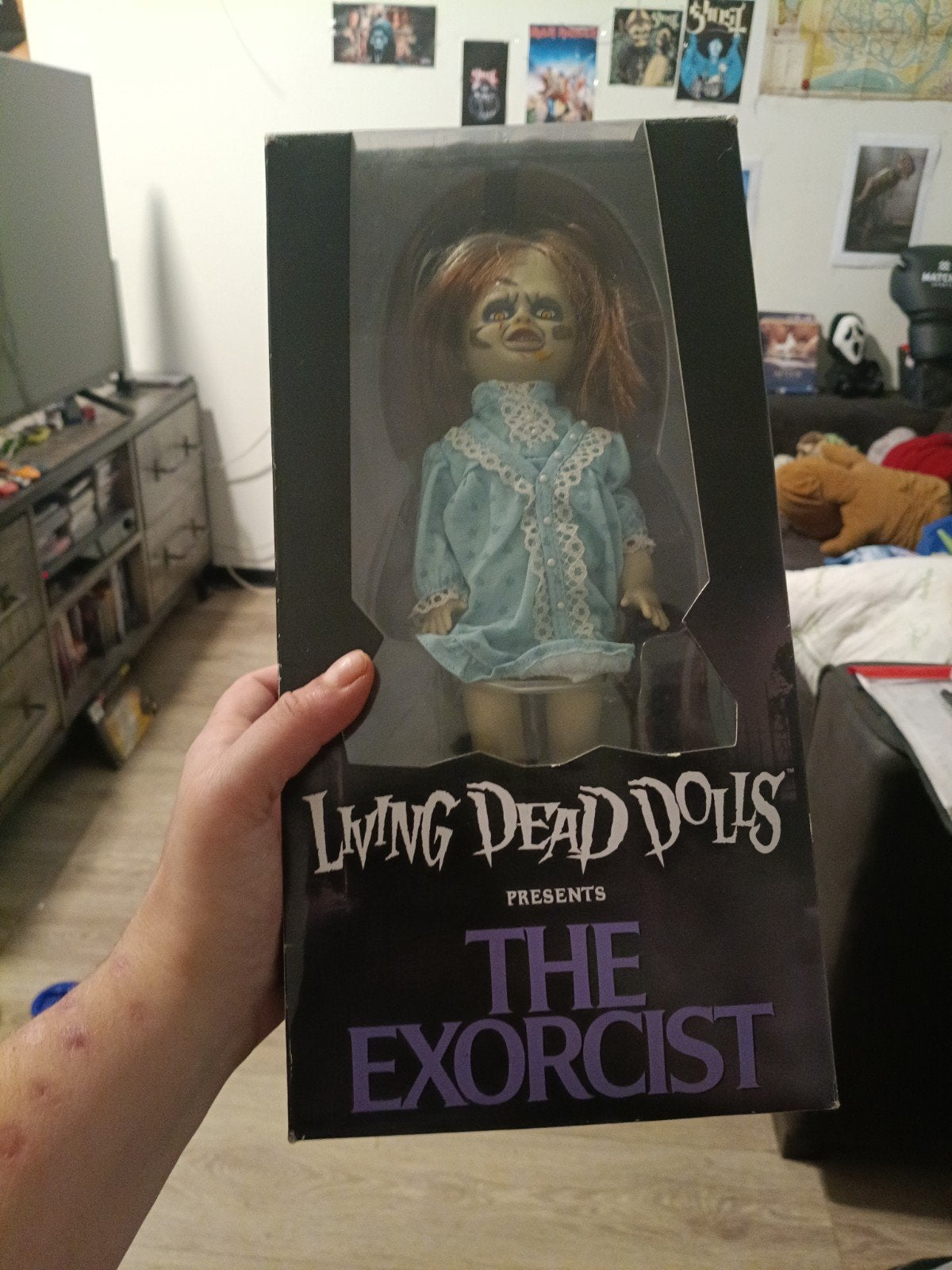 een exorcist pop een goede Staten nog in doos mint, Ophalen, Zo goed als nieuw