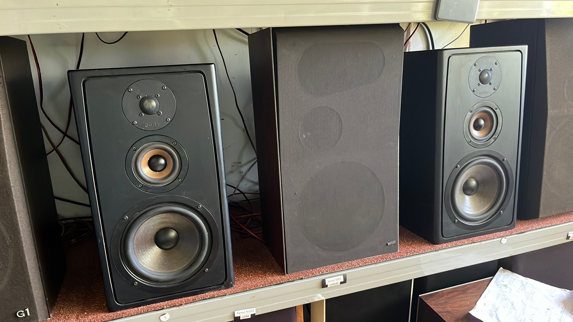 Sony ss b5 es set zwart, Audio, Tv en Foto, Luidsprekers, Ophalen, Zo goed als nieuw, Overige merken