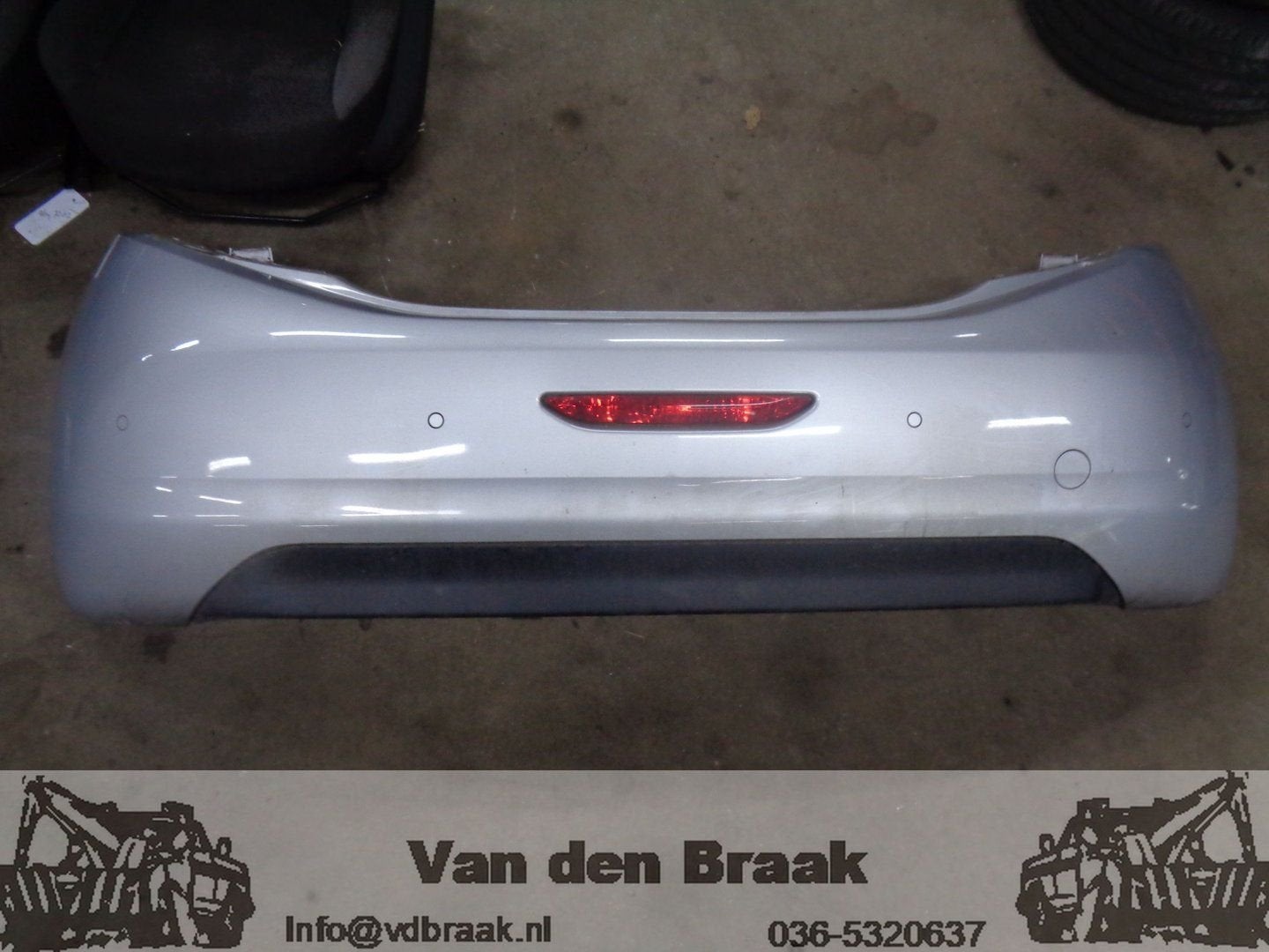 Peugeot 208 2012-2019 Achterbumper, Gebruikt, -, Herkomst onderdeel bekend, -