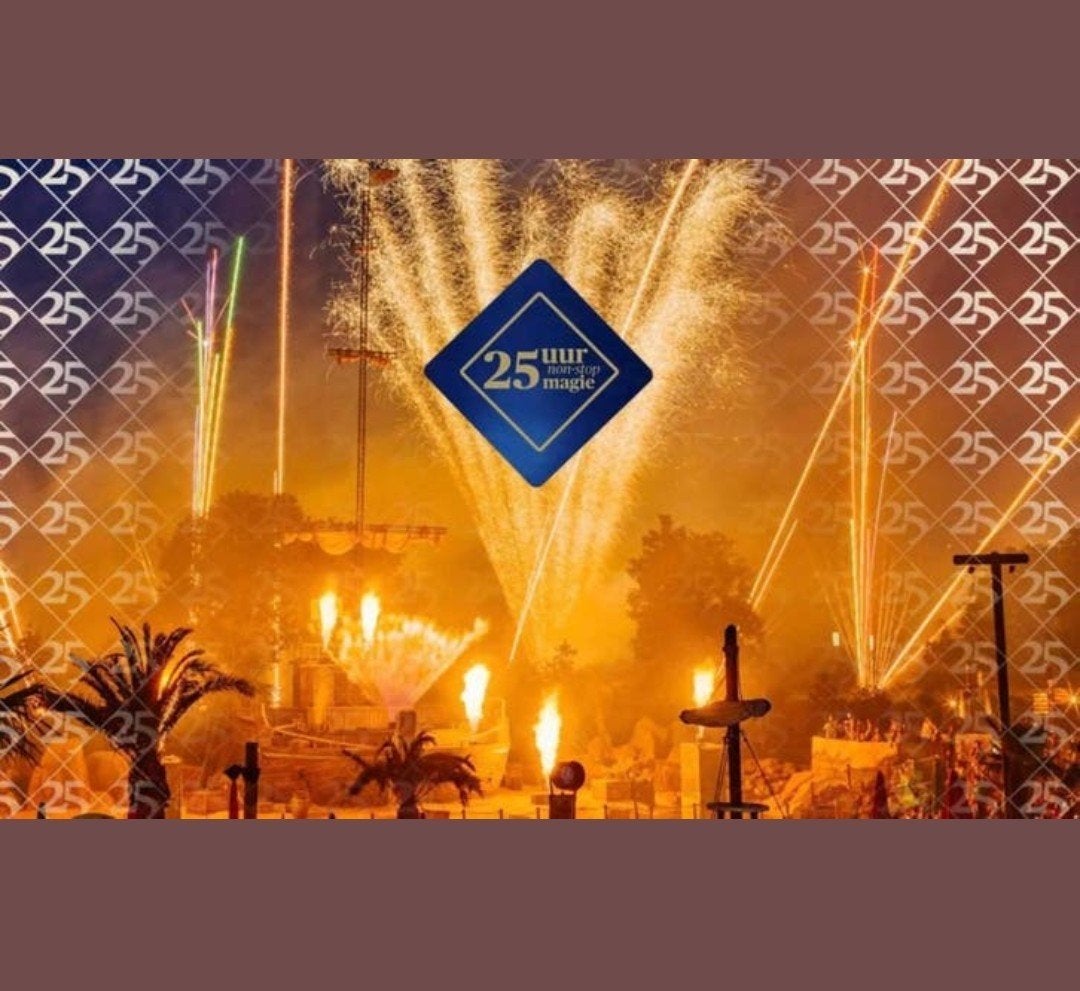 Kaartjes Toverland 25 jaar, Twee personen, Ticket of Toegangskaart