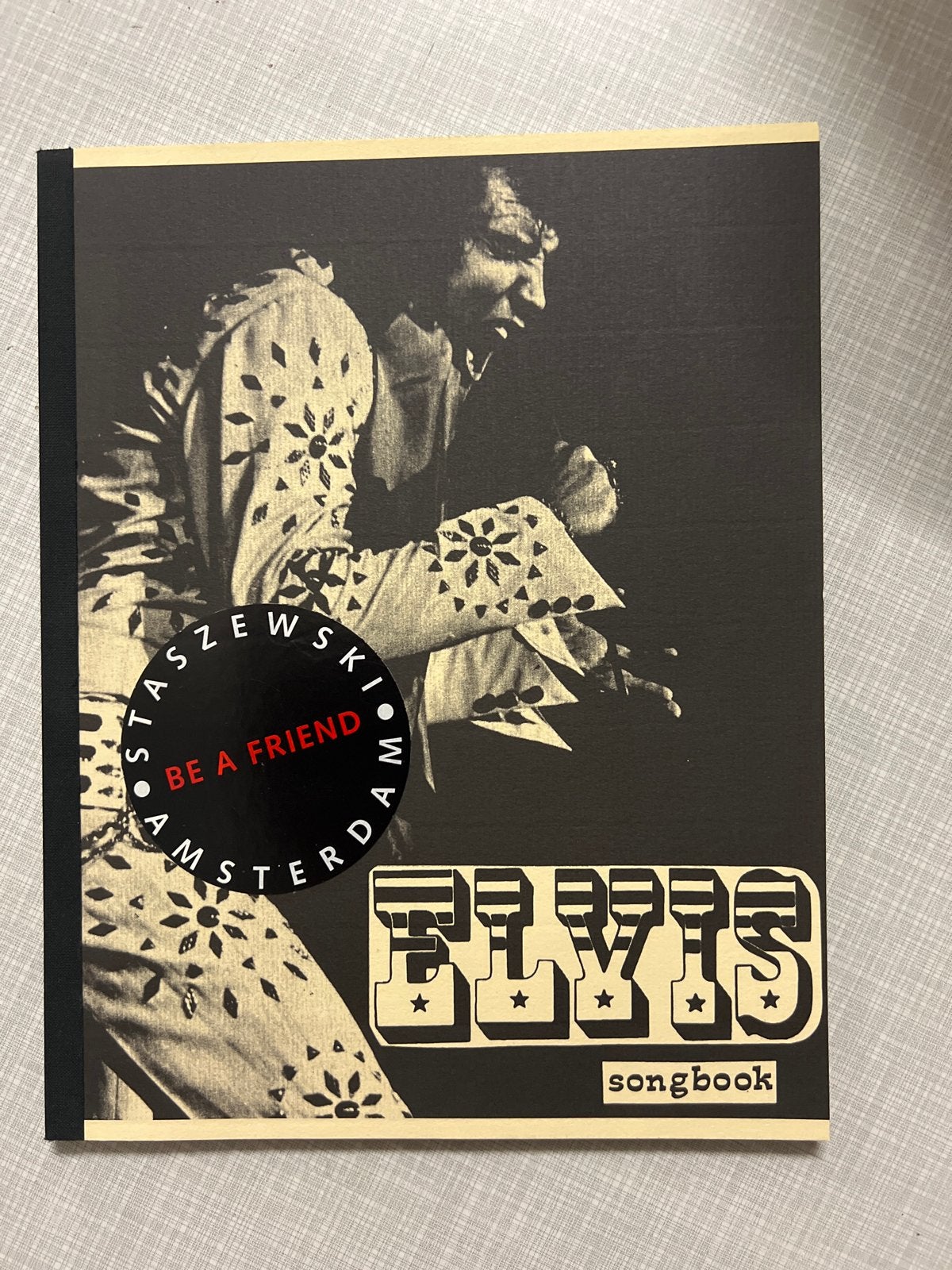 Elvis Songbook - Staszewski Amsterdam - Be a Friend, Ophalen of Verzenden, Zo goed als nieuw, Artiest