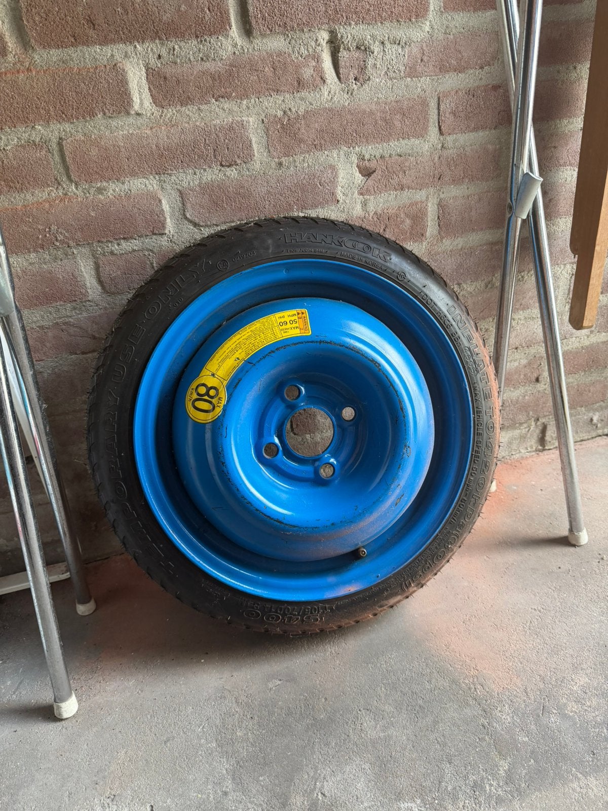 Thuiskomer reservewiel, Ophalen of Verzenden, Zo goed als nieuw