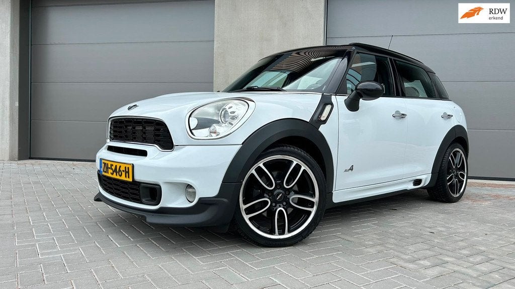 Mini Countryman 1.6 Cooper S ALL4 JCW/LEDER/PANORAMADAK/NAVI, Auto's, 1355 kg, Euro 5, 15 km/l, Gebruikt