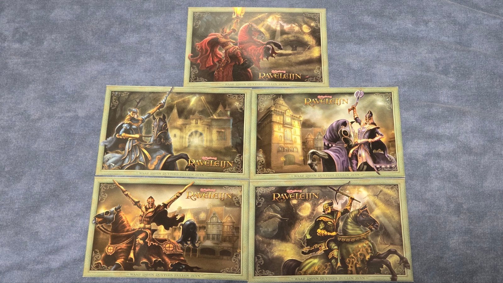 Raveleijn kaarten efteling, Ophalen of Verzenden, Ongelopen, Overige thema's