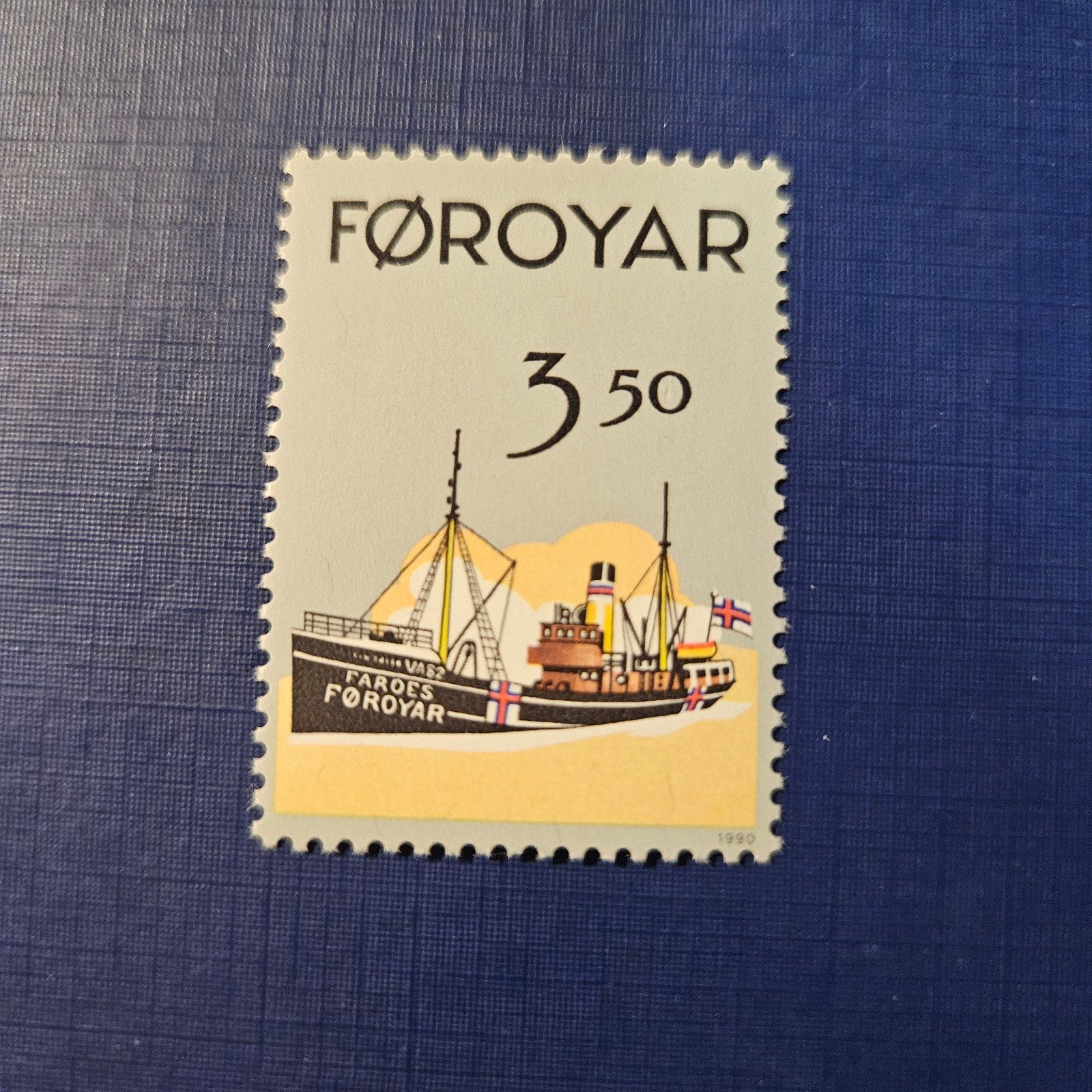 Denemarken Faeröer nr 201 pf, Ophalen of Verzenden, Denemarken, Postfris