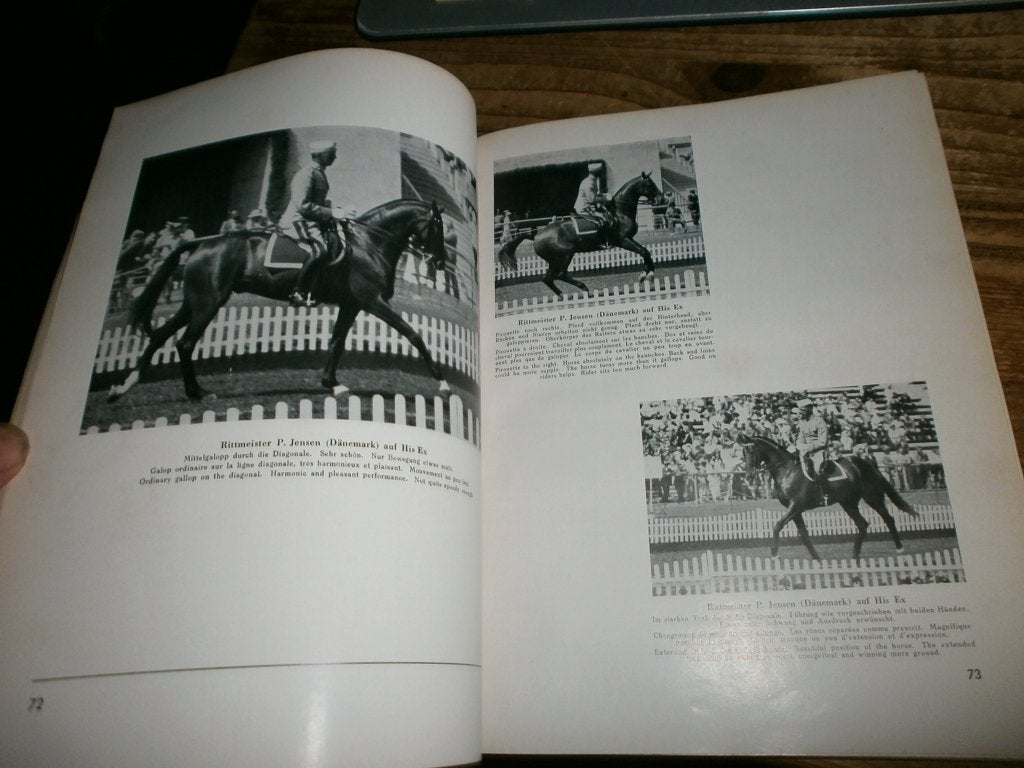 1936 die reitkunst der welt olympischen spielen foto hitler, Ophalen of Verzenden