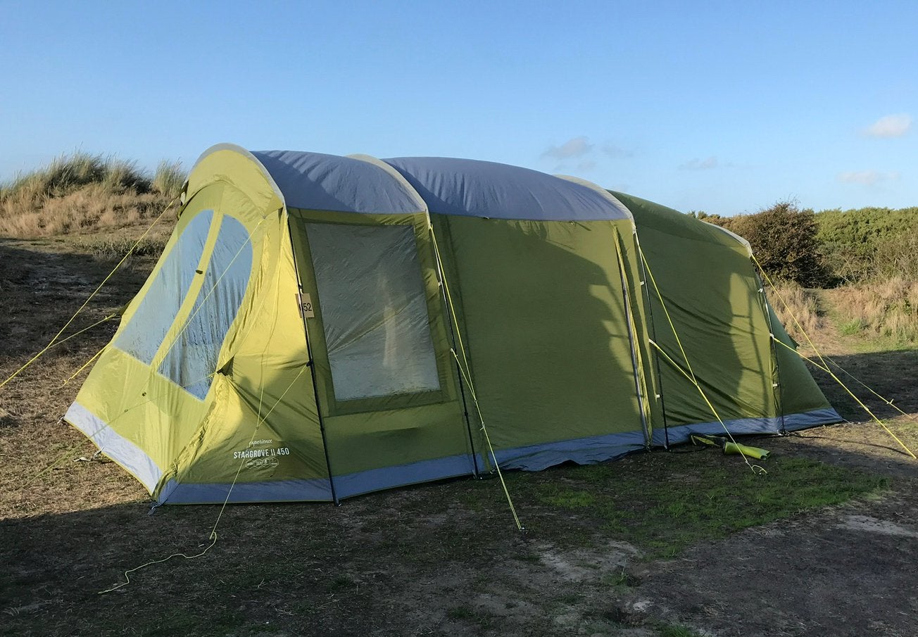 Tent Vango Stargrove II 450, Caravans en Kamperen, Tenten, Ophalen, Gebruikt, Tot en met 4