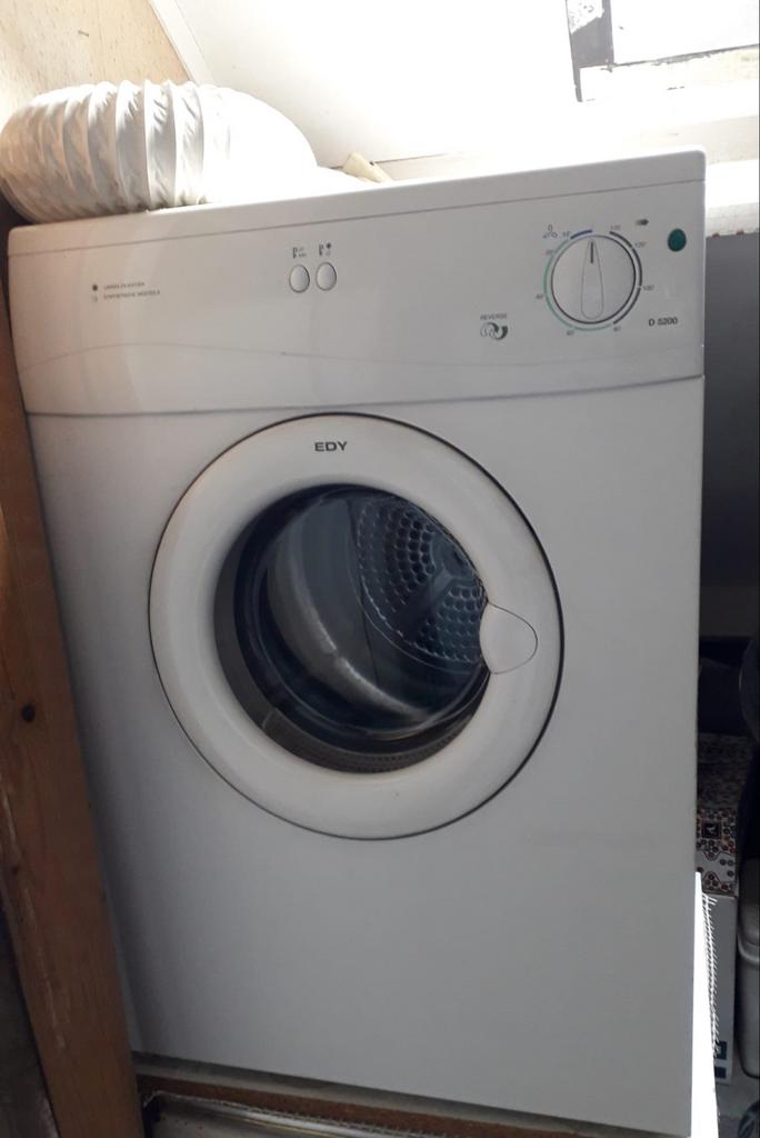 EDY D 5200 Luchtafvoer Droger - Goede staat, Witgoed en Apparatuur, Wasdrogers, Ophalen, 6 tot 8 kg, Gebruikt, Luchtafvoer