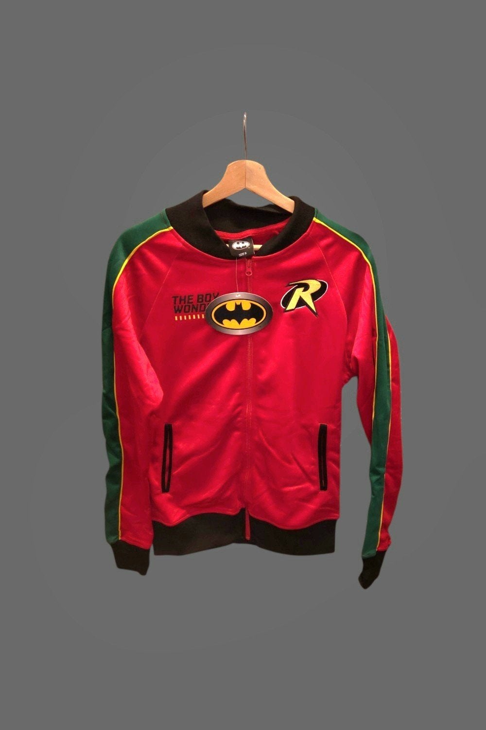 DC Comics Batman Robin The Boy Wonder Track Jacket L, Maat 52/54 (L), Nieuw, Ophalen of Verzenden, Batman