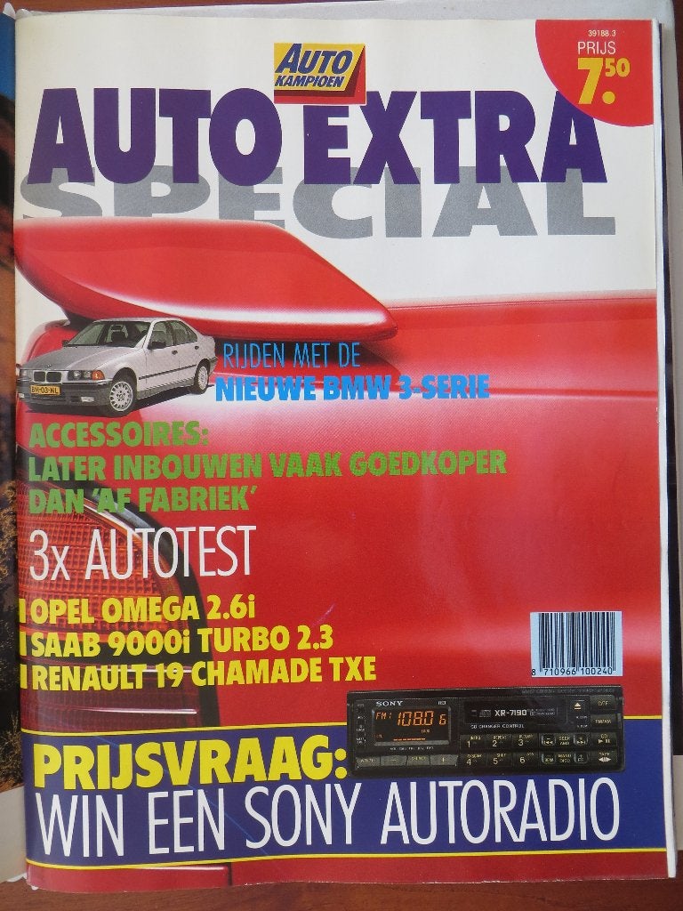 Autokampioen 24 1990 Saab 9000 Renault 19 Chamade Opel Omega, Ophalen of Verzenden, Nieuw, Opel