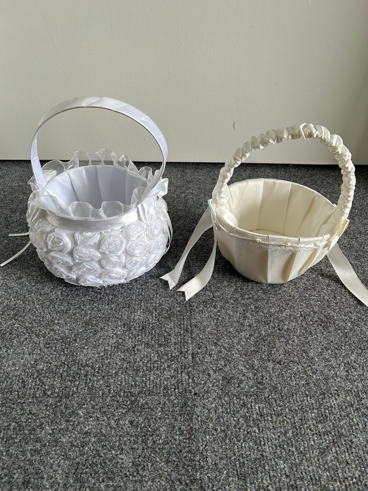 Rozenblad mandjes, Ophalen, Gebruikt, Versiering, Geboorte of Huwelijk