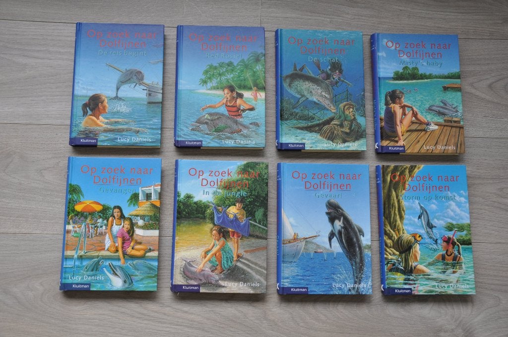 op zoek naar dolfijnen, lucy daniels, Boeken, Ophalen of Verzenden, Zo goed als nieuw, Lucy Daniels, Fictie algemeen