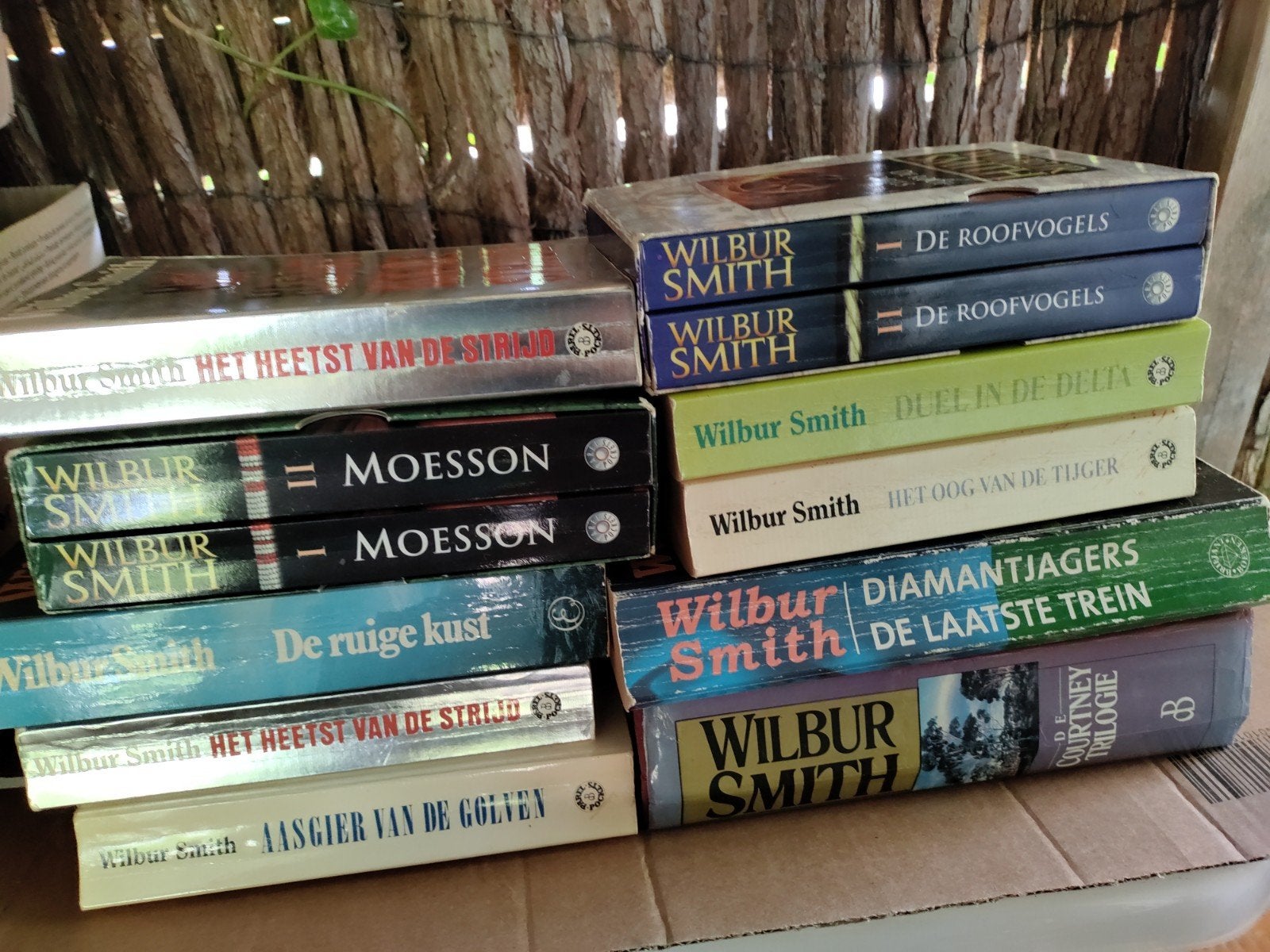 WILBUR SMITH boeken; 14 st, Ophalen of Verzenden, Zo goed als nieuw