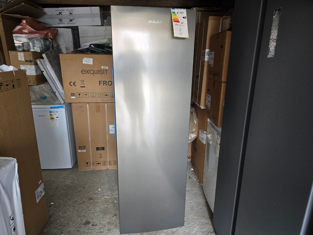 Nieuwe zuinige  rvs no frost vrieskast 6 laden 204 liter, Vrieskast, Nieuw, Minder dan 60 cm, Energieklasse A of zuiniger