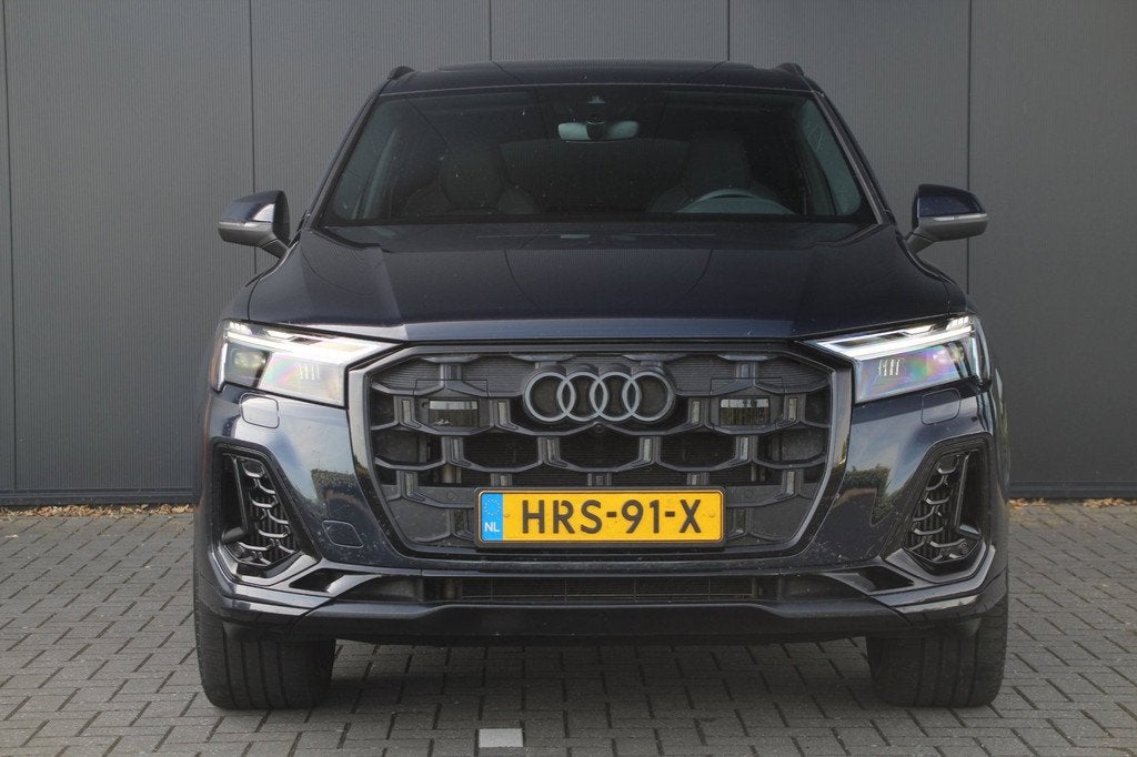 Audi Q7 55 TFSI e quattro Pro Line S | Panoramadak | Trekhaa, Auto's, Audi, Automaat, Gebruikt, 2995 cc, Blauw