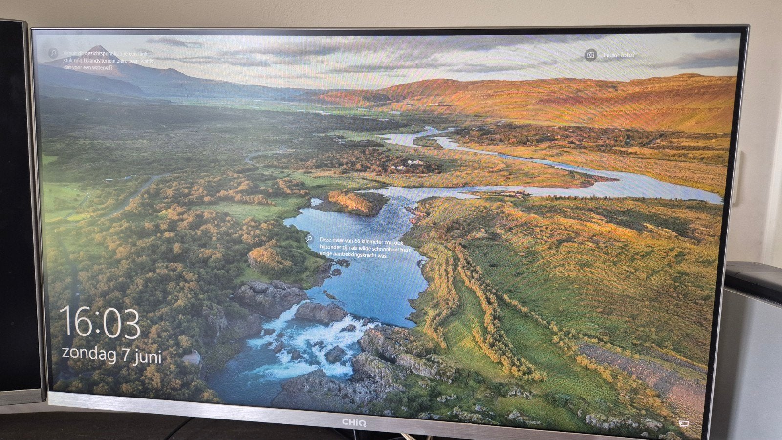 2x SHIQ Computer Beeldscherm - Full HD IPS Monitor, Ophalen