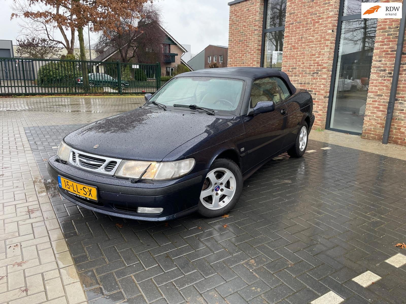 Saab 9-3 Cabrio 2.0t S, Gebruikt, 4 cilinders, 1600 kg, 750 kg
