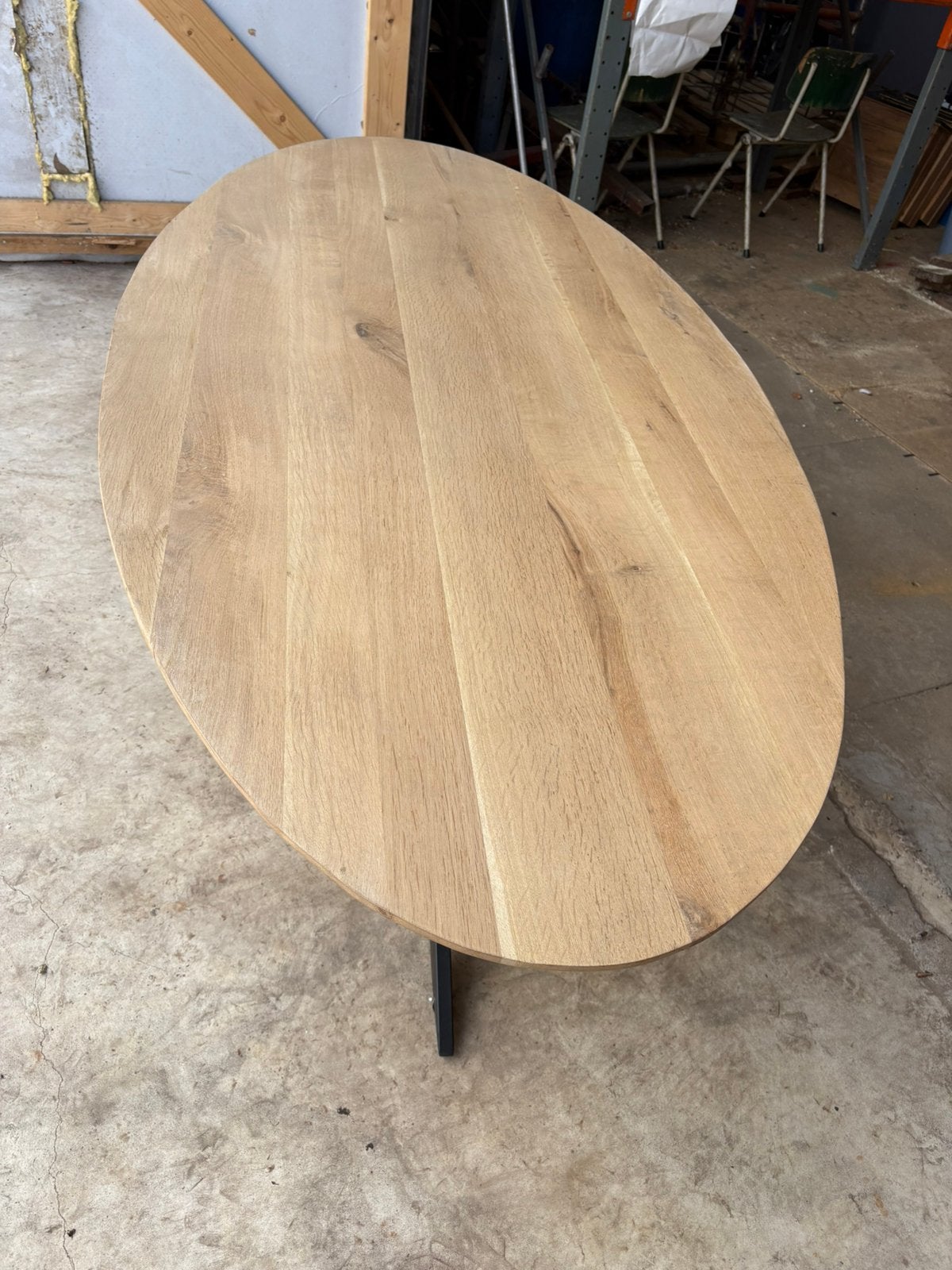 Ferris Eettafel – Ovaal 210 cm, Ophalen, Nieuw, Ovaal, 200 cm of meer