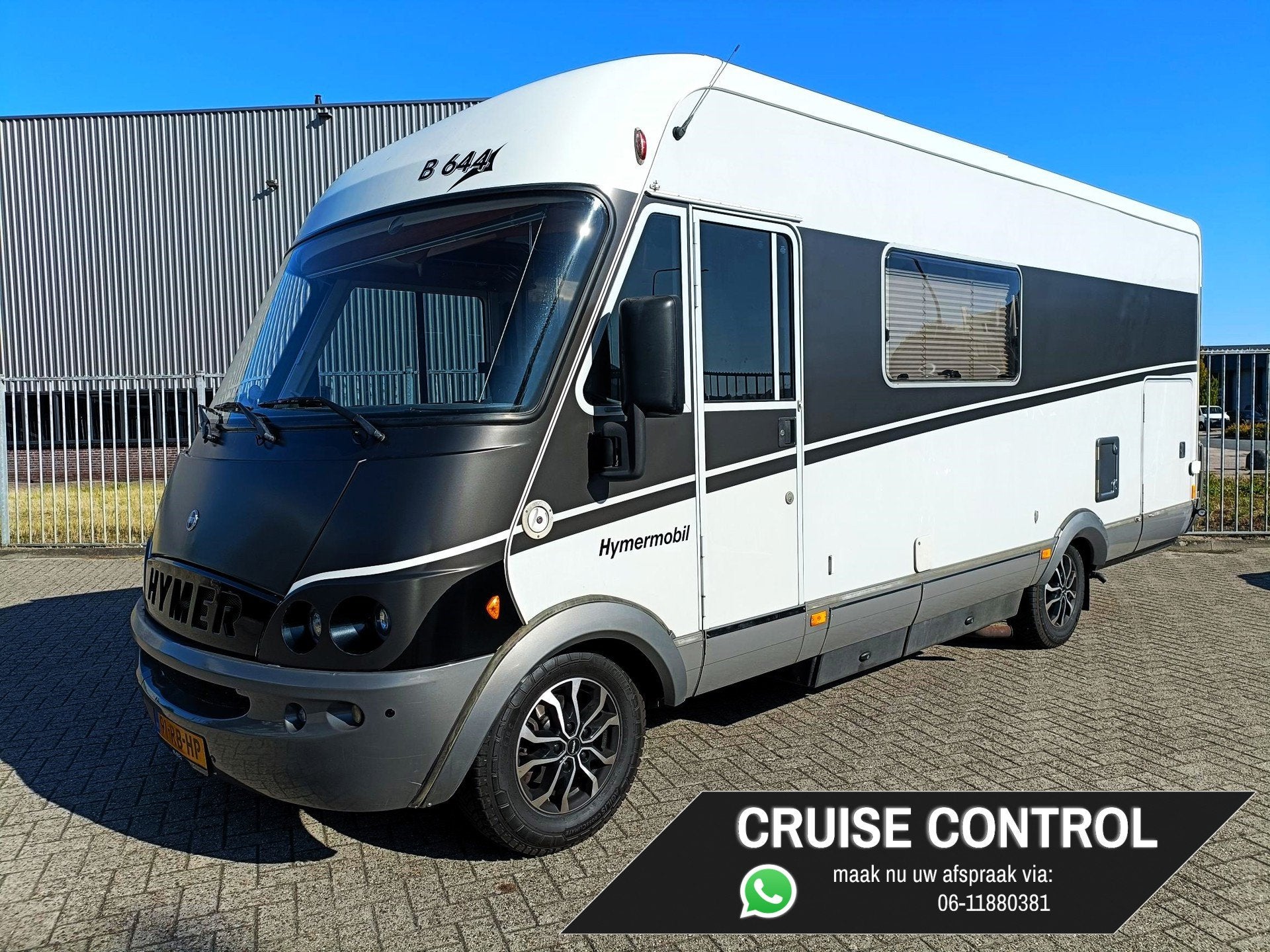 Hymer Eriba B 644 1e EIG | AC | XXL GARAGE | ZONNEPANELEN |, Caravans en Kamperen, Campers, Integraal, Bedrijf, Hymer, Airbags