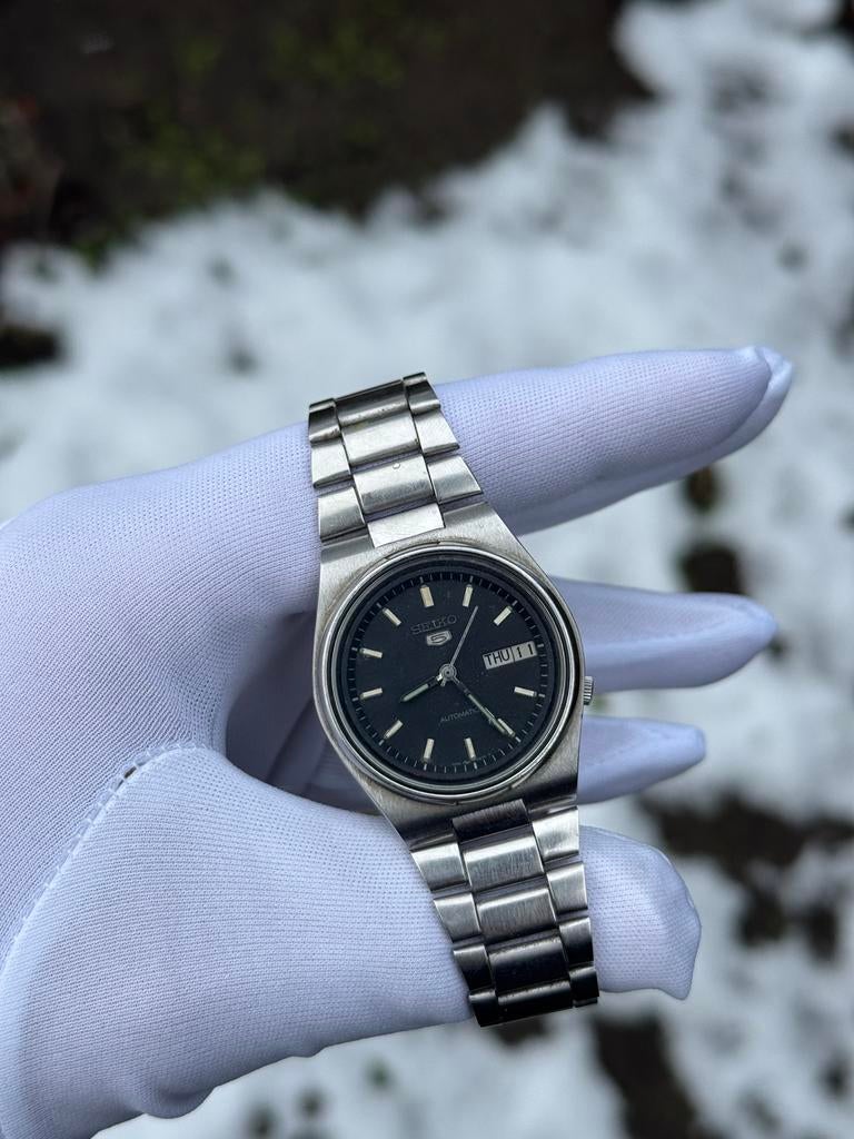 Seiko 5 / SQ / DX / II 8+ stuks Vintage Partij, Ophalen of Verzenden, Staal, Seiko