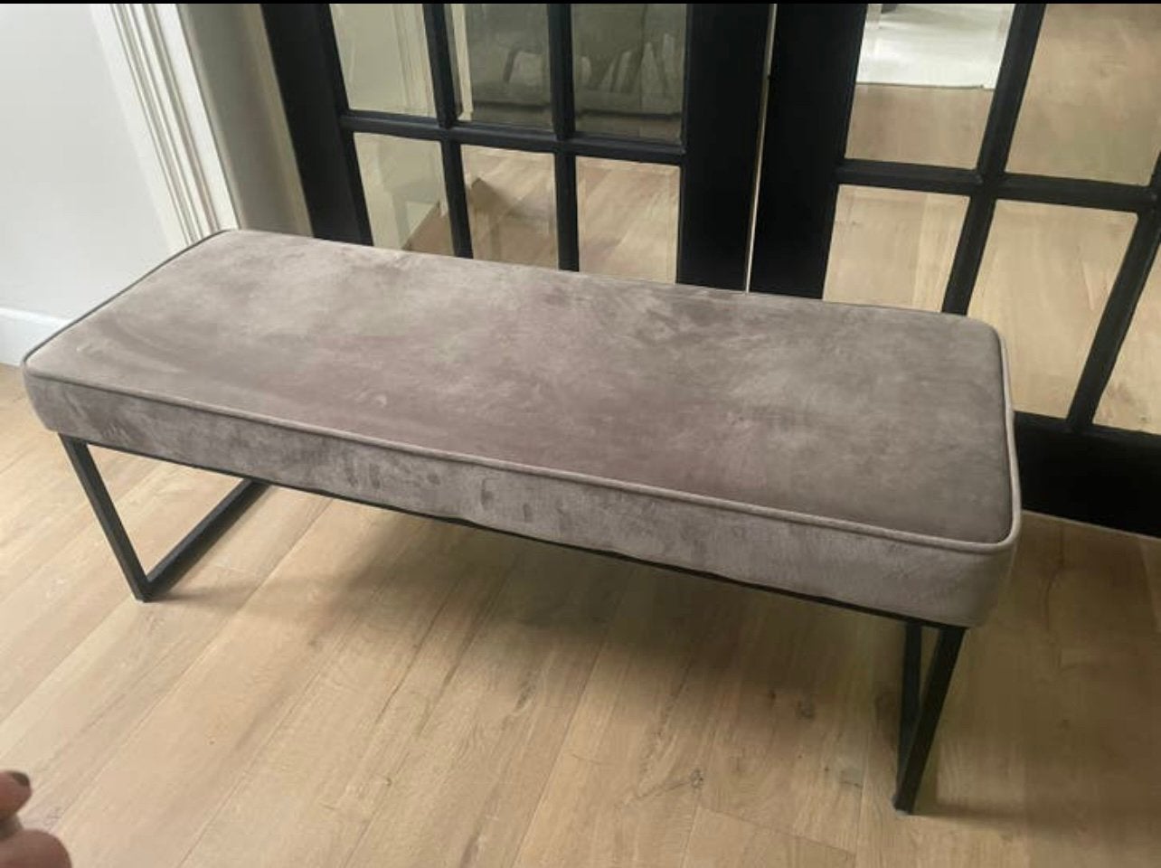 Bankje Pien van Karwei, Ophalen of Verzenden, Zo goed als nieuw, Rechthoekig, 125 cm of meer